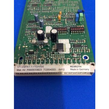 REXROTH VT-VSPA1-1-11D/V0/0 Amplifier Card