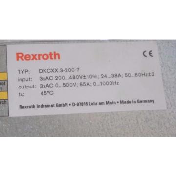 NEW REXROTH DKC02.3-200-7-FW SERVO ECO DRIVE R911284140 , DKC0232007FW