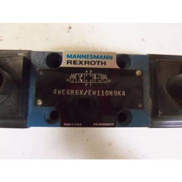 REXROTH 4WE6R6X/EW110N9K4  *USED*