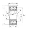 Angular contact ball bearings - 30/5-B-2RSR-TVH