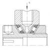 Axial conical thrust cage needle roller bearings - ZAXFM0535