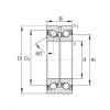 Axial angular contact ball bearings - ZKLN100160-2Z-XL