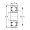 Deep groove ball bearings - 6000-C-2BRS