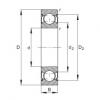 Deep groove ball bearings - 6002-C-2Z