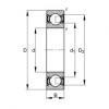 Deep groove ball bearings - S6001-2RSR