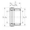 Needle roller/axial ball bearings - NKX17-XL