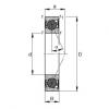 Spindle bearings - HCB7000-E-2RSD-T-P4S