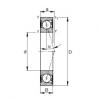 Spindle bearings - B7000-C-2RSD-T-P4S