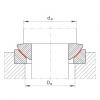 Axial spherical plain bearings - GE100-AW