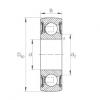 Self-aligning deep groove ball bearings - 204-XL-NPP-B