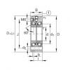 Axial angular contact ball bearings - ZKLF1255-2Z-XL