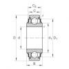 Radial insert ball bearings - 203-XL-KRR