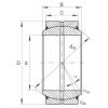 Radial spherical plain bearings - GE120-DO-2RS