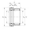 Needle roller/axial cylindrical roller bearings - NKXR15-XL