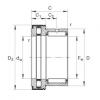 Needle roller/axial cylindrical roller bearings - NKXR20-Z-XL