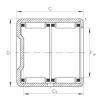 Drawn cup needle roller bearings with closed end - BK2538-ZW