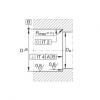 Axial angular contact ball bearings - BSB2562-SU-L055