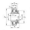 Radial insert ball bearings - GSH20-XL-2RSR-B