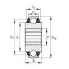 Self-aligning deep groove ball bearings - SK014-205-KTT-B-L402/70