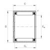 Drawn cup needle roller bearings with closed end - BK2520