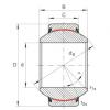 Radial spherical plain bearings - GE110-FW-2RS