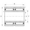 Needle roller bearings - NA6908-ZW-XL