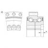 Axial angular contact ball bearings - ZKLDF100