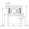 Thin section bearings - CSCU040-2RS