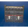 Lot 2 ABB SACE S1 S1N 50A Circuit Breaker 3 Pole 480VAC