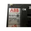 USED ABB CIRCUIT BREAKER TYPE ES  UXAB 727131 R 107   30 AMP 3 POLE 480 V