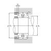 Bearing LM286249D/LM286210G2+A