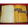 1930&#039;s 1940&#039;s NEW DEPARTURE HYATT BEARINGS NOS PARTS BOOK CATALOG UNITED MOTORS