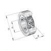 3202-BD-2HRS-TVH FAG Angular contact ball bearings 32..-BD-2HRS, main dimensions