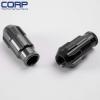 Racing Aluminum Lock Locking Lug Nuts 4 Pieces W/Key 12X1.5 D1 SPEC Black