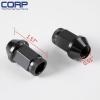 Racing Wheel Lug Nuts Aluminum M12x1.5 Locking For WRX STI 240SX Black