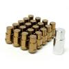 Rays Duralumin Wheel Lug Nuts + Locks 42MM M12X1.25 Thread Bronze 20PC Set