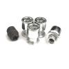 (4) 12x1.5 MAG WHEEL LOCKS WITH (1) PUZZLE KEY ANTI THEFT SECURITY LUG NUTS