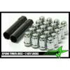 20pc 12x1.5 Closed End 6 Spline Lug Nuts + 2 Keys Fits Honda &amp; Acura Locking