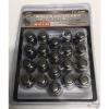 Dorman 711-335H Pack of 16 GunMetal Wheel Nuts and 4 Lock Nuts with Key