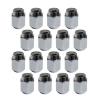 16 Piece Set Acorn Style Chrome Lug Nuts 12x1.5 Thread Pitch