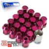 X20 RACE RIM/WHEEL RED LOCK/LOCKING LUG NUTS M12X1.5