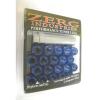 ZERG OPEN END SPLINE TUNER LOCK LUG NUTS Honda Acura 12X1.5 Blue