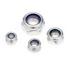 A2 Marine Grade Stainless Steel Nyloc/Nylon Insert Locking Nuts M4-M18 Choose