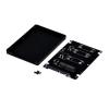 Adapter Mini PCIe mSATA SSD to SATA3 2.5 inch - with a sleeve. SSD Converter