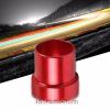 Red Aluminum Male Hard Steel Tubing Sleeve Oil/Fuel 4AN AN-4 Fitting Adapter