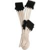 B0586105 CAVO BITFENIX MOLEX SU 3X MOLEX ADAPTER 55CM - SLEEVED BIANCO/NERO