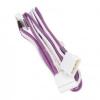 B0586116 CAVO BITFENIX MOLEX SU 4X SATA ADAPTER 20 CM - SLEEVED VIOLA/BIANCO