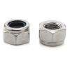 2PCS M6 M8 M10 M12 Nylon Insert Self-Lock Nuts (Nyloc) Hex Lock Nut Fine Thread