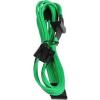 B0586109 CAVO BITFENIX MOLEX SU 4X SATA ADAPTER 20 CM - SLEEVED VERDE/NERO