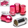 X20 LOCKING LUG RIM/WHEEL LOCK NUTS M12x1.25 RED+KEY